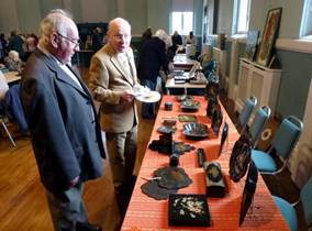 Frank Sharman’s stunning display of jappaned ware