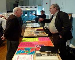 Reg Summerfield showed off his collection of memorabila