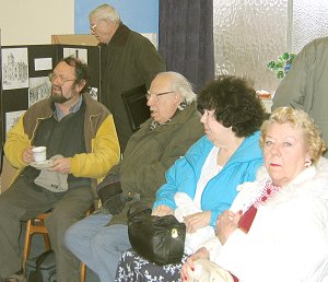 Tom Larkin, John George, Gerald Hanrahan and Joan, and Margaret Bowdler.