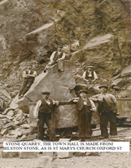 Quarry Men Pose for a Photo