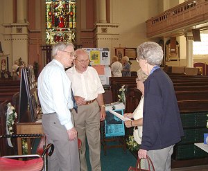 Tom, Henry Metzger, Alma Darby and a friend