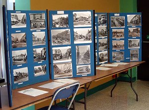 John Hughes put on a wonderful display of his old photos