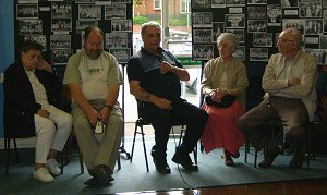 Olive and Peter Topliss and  Mr and Mrs Alan Mason