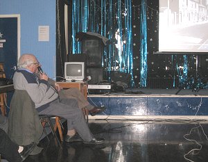 Gerald Hanrahan, shown here in relaxed pose