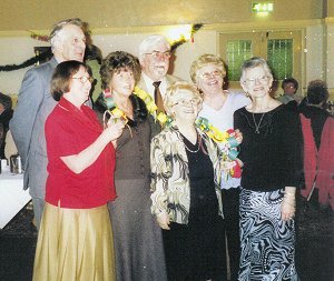 A group pose for an Express & Star publicity shot,