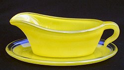 Yellow Gravy Boat