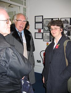 Louise Miles, with Gerald Hanrahan.