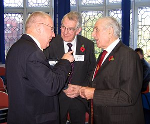 A high powered group met in the front room: