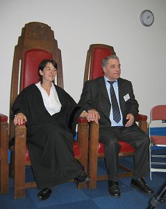 Megan Fitzgerald-Plummer and John Elwall