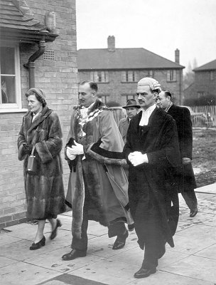 Mayor, Mayoress & Town Clerk